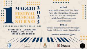 Programma del concerto del Primo Maggio 2023 a Sorso