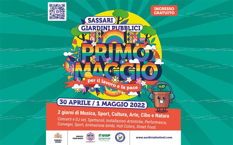 Concerto Primo Maggio 2022 a Sassari, programma