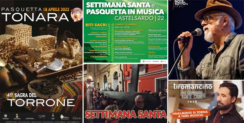 Eventi e Sagre per Pasqua e Pasquetta 2002 in Sardegna