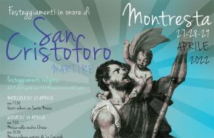 Festa di San Cristoforo a Montresta 2022, manifesto