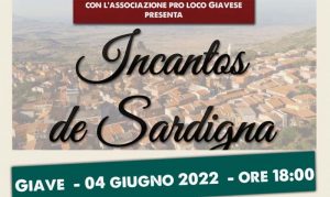 Incantos de Sardigna a Giave, programma 2022