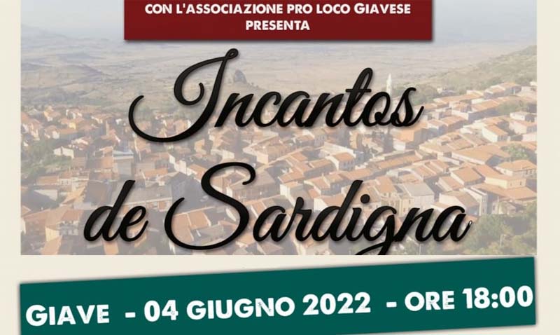 Incantos de Sardigna a Giave, programma 2022