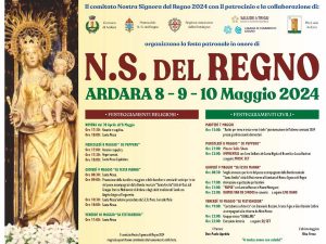 Festa di Nostra Signora del regno Ardara 2024, locandina e programma