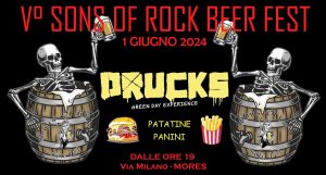 Sons of rock 2024 a Mores, manifesto con il programma della festa della birra