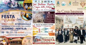 Eventi e sagre in Sardegna il 10, 11 e 12 giugno 2022