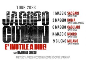 Tour Jacopo Cullin 2023, calendario date