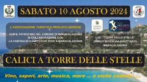 Calici a Torre delle Stelle, manifesto con data e programma 2024