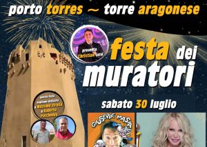 Festa dei muratori a Porto Torres, manifesto 2022