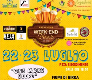 Arzachena Weekend Beer festival, date e programma