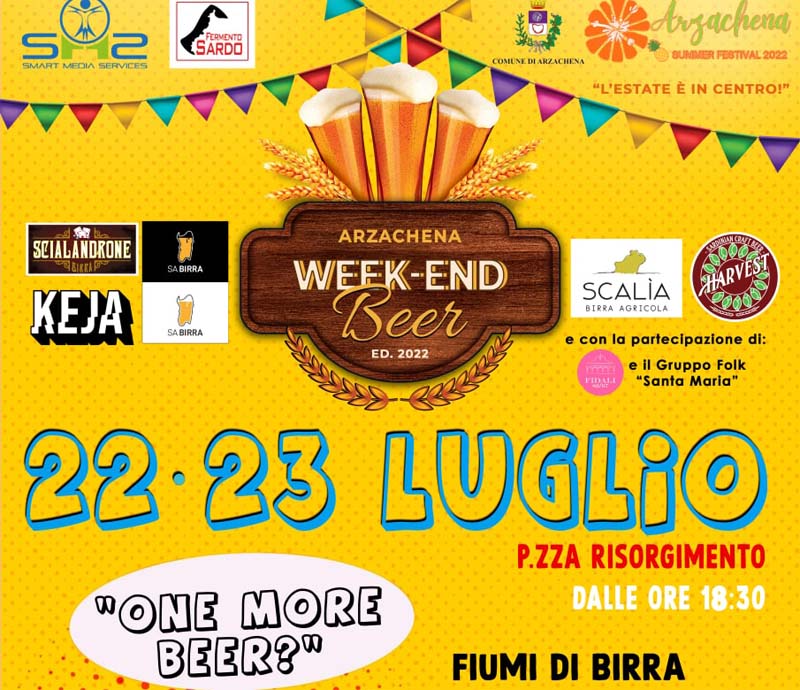 Arzachena Weekend Beer festival, date e programma