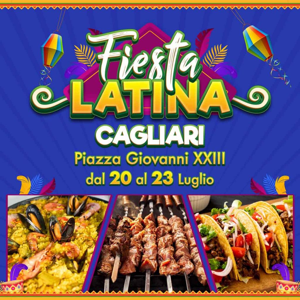Fiesta Latina 2023 a Cagliari, date e manifesto