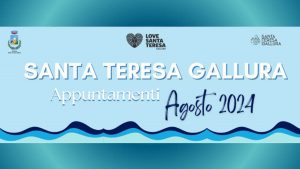 Eventi agosto 2024 a Santa Teresa Gallura, manifesto