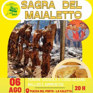 Sagra maialetto 2023 Siniscola, data e programma