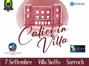 Calici in Villa 2024 a Sarroch, manifesto con data e programma