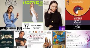 Eventi, sagre e concerti il 16, 17 e 18 settembre 2022 in Sardegna