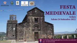 Festa medievale Ardara 2022, manifesto