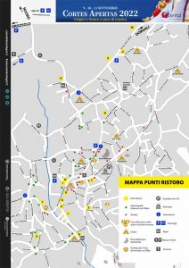 Mappa, menù e prezzi dei punti ristoro di Oliena per Autunno in Barbagia