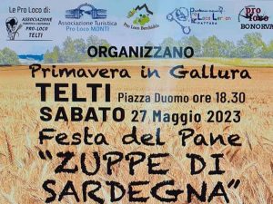 Zuppe di Sardegna a Telti, manifesto