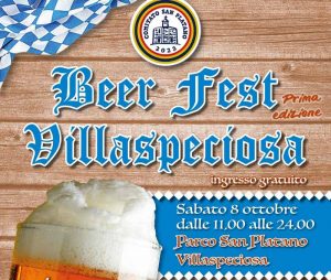 Festa della birra Villaspeciosa 2022, programma e manifesto