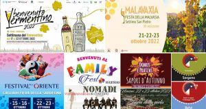 Eventi Sagre del 21, 22 e 23 ottobre 2022 in Sardegna