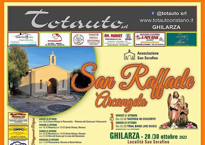 Festa di San Raffaele Arcangelo 2022 a Ghilarza