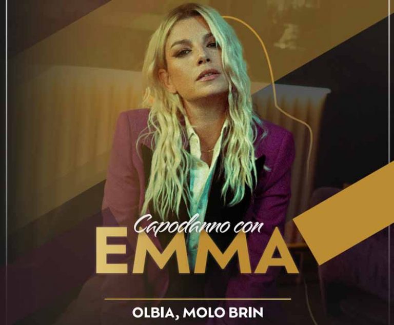 Capodanno 2023 a Olbia con il concerto di Emma Marrone