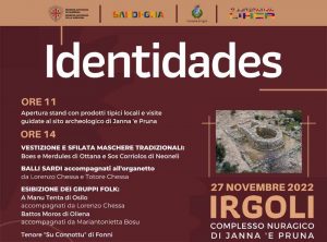 Identidades Irgoli 2022, manifesto e programma!