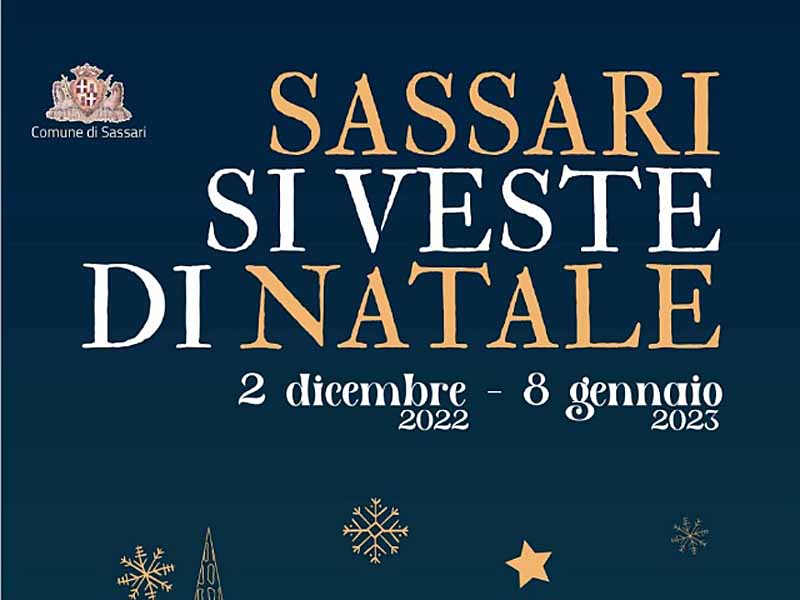 Programma eventi di Natale 2022 a Sassari