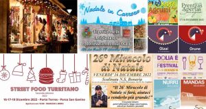 Eventi e sagre del 17 e 18 dicembre 2022 in Sardegna