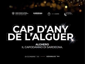 Eventi Natale Alghero 2023, manifesto con le date