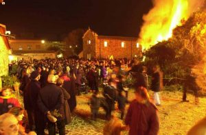 Fuoco Sant'Antonio Abate a Orosei