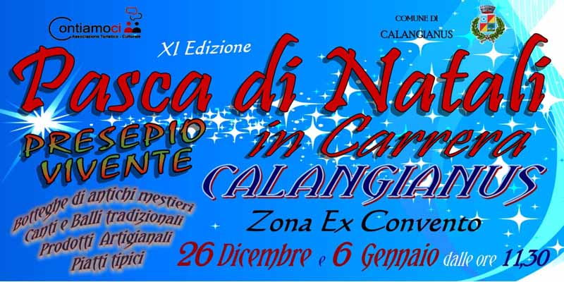 Pasca di Natali Calangianus 2023, manifesto