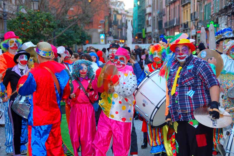 Ratantira e carnevale a Cagliari