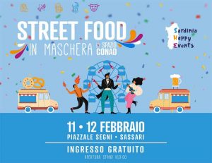 Street food in maschera a Sassari, manifesto e programma