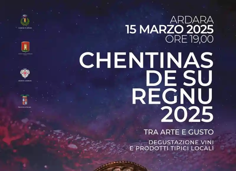 Chentinas de su Regnu Ardara 2025, manifesto con data e programma!