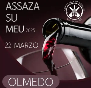 Assazza su meu a Olmedo, manifesto 2025 con data, programma e orari