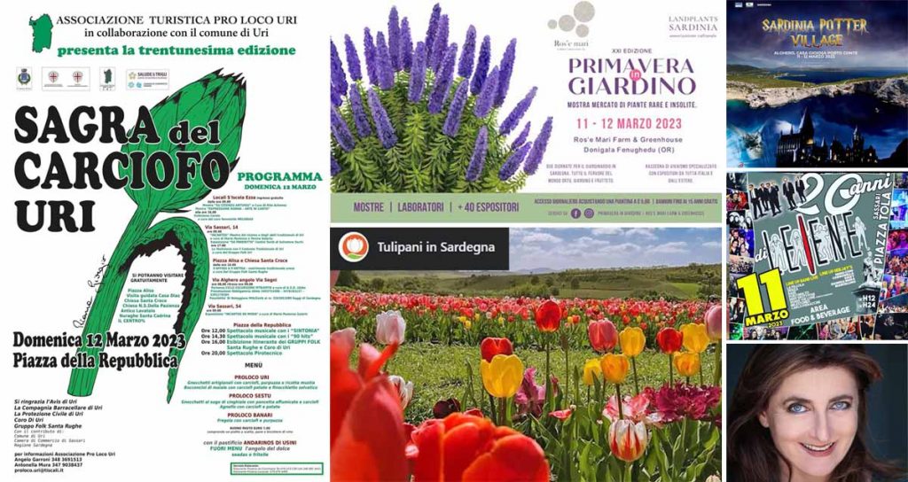 Eventi e sagre dell'11 e 12 marzo 2023 in Sardegna