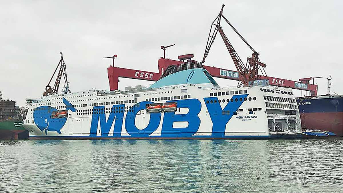 Moby Fantasy, il traghetto passeggeri più grande al mondo