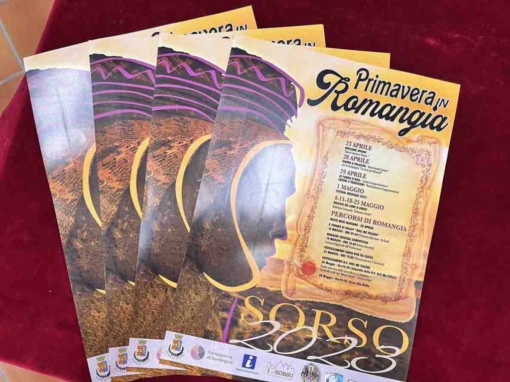 Primavera in Romangia a Sorso, calendario completo 2023
