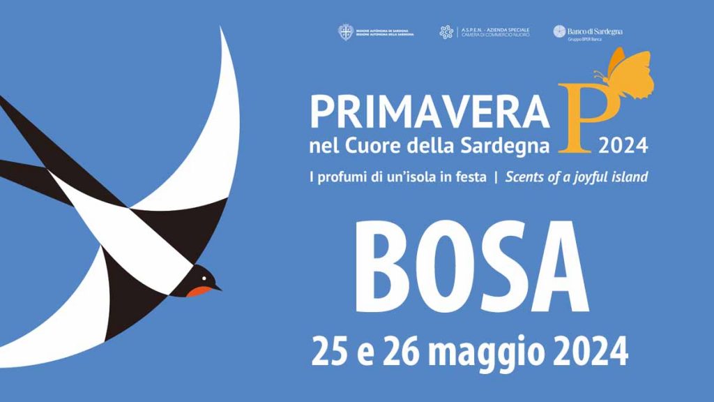 Primavera nel cuore della Sardegna 2024 a Bosa, manifesto
