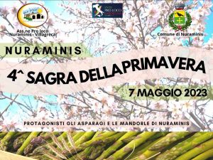 Sagra della Primavera 2023 a Nuraminis, manifesto