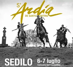Ardia Sedilo 2025, manifesto con date, programma e orari ardia ed eventi collaterali | Sardegna in blog
