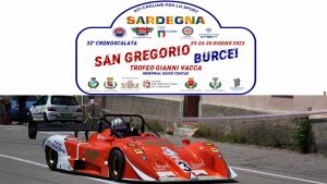 Cronoscalata San Gregorio Burcei, manifesto 2023