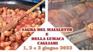 Sagra del maialetto e della lumaca a Cagliari, manifesto