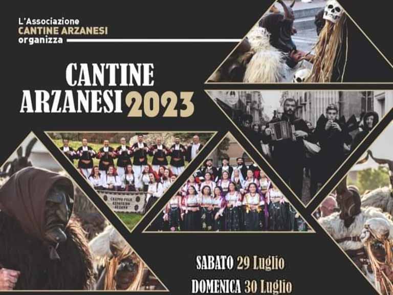 Cantine Arzanesi 2023, date e manifesto
