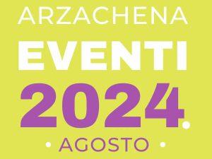 Arzachena eventi agosto 2024, manifesti