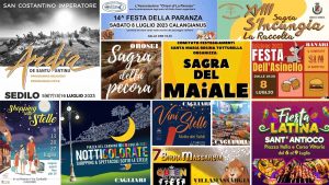 Eventi e sagre del 7, 8, 9 luglio 2023 in Sardegna
