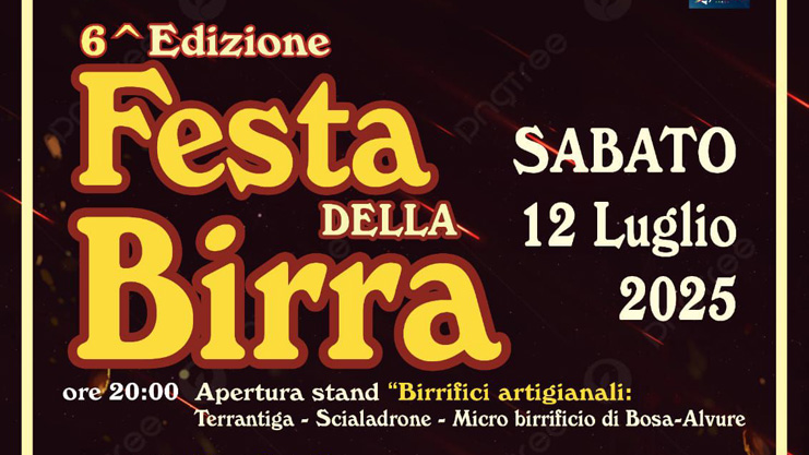 Festa della birra Ussana 2025, manifesto con programma, data e orari | Sardegna in blog
