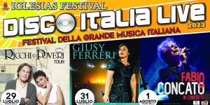 Concerto Giusy Ferreri a Iglesias, manifesto e data 2023