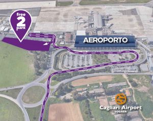Nuovo parcheggio gratuito all'aeroporto di Cagliari, come arrivare (mappa)